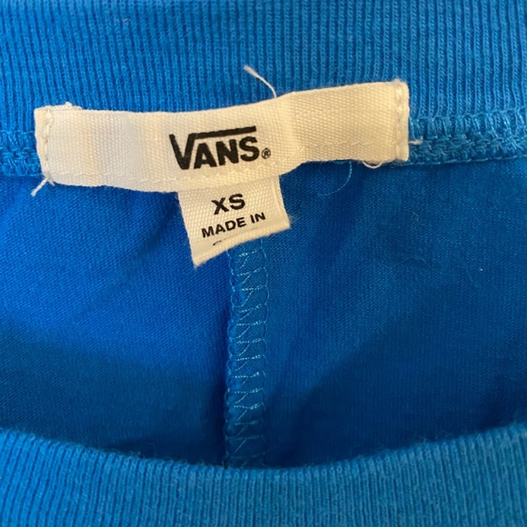 Vans Muscle Tie Front Tank Top XS - Picture 4 of 8